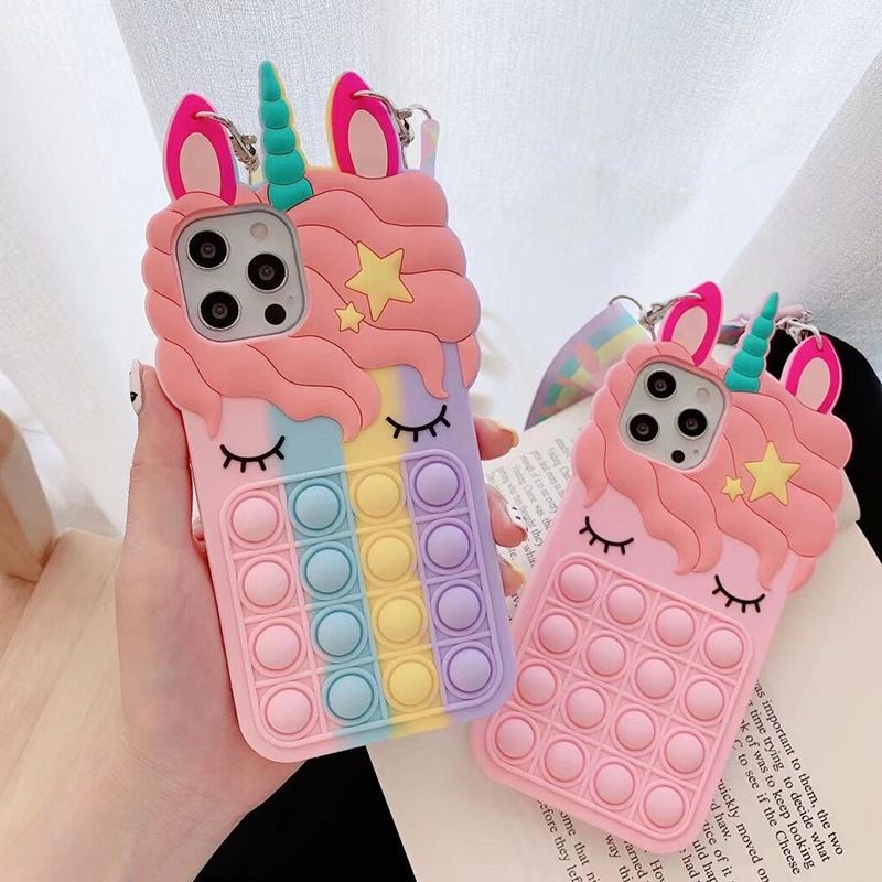 Raibow Layard 3D Uicor Suitable For IPhoe 12 Phoe Case, Iphone 11 Rodet Killer Silicoe XR Eyelash Horse_voghion.com