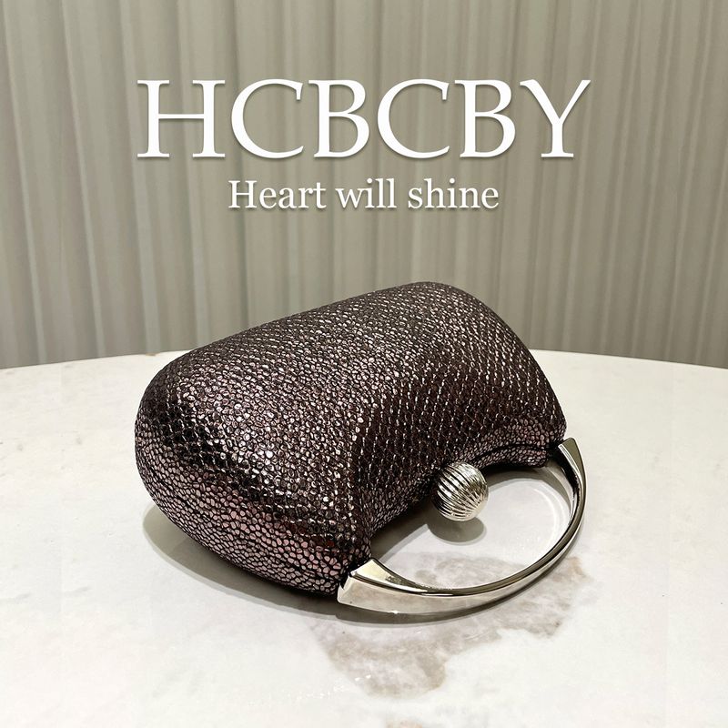 Women's Personalized Glitter PU Fabric Evening Bag Fashionable And Elegant Clutch Bag_voghion.com