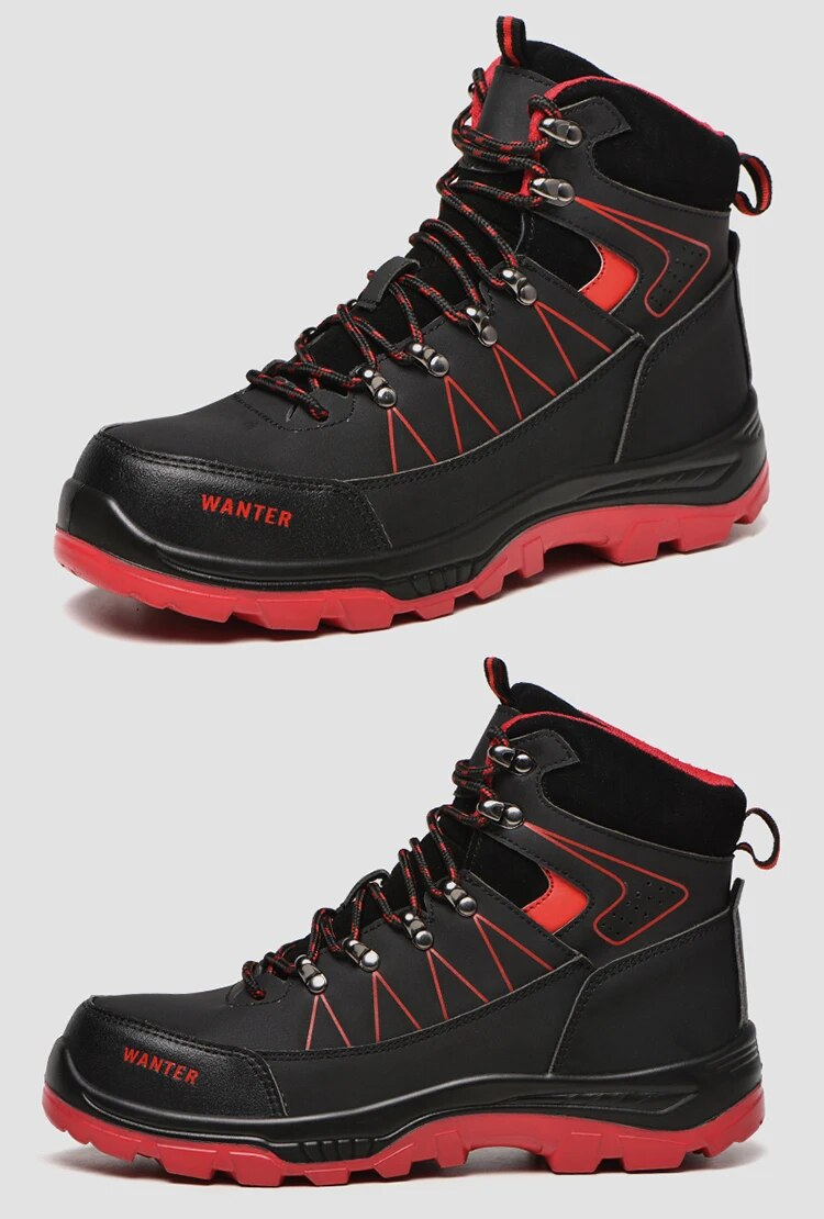 Bottes légères et confortables pour hommes, baskets de travail à bout en acier, chaussures de protection de sécurité indestructibles_voghion.com