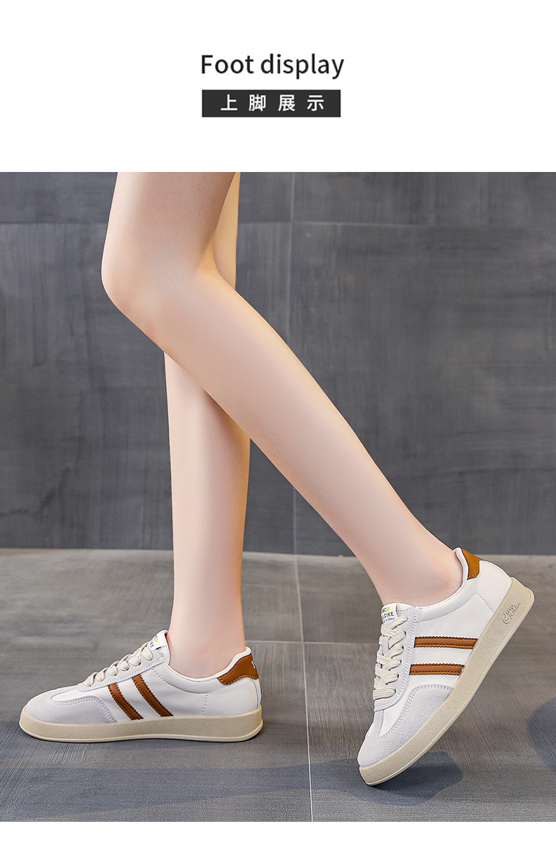 Forrest Gump Kleine Witte Schoenen Vrouwelijke Ins Tide 2023 Lente Nieuwe Comfortabele casual Duitse trainingsschoenen platte bodem sport ademende sneakers_voghion.com