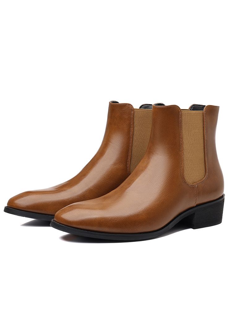 Herren Freizeitstiefel Bequeme Oxfords Stiefeletten für Herren_voghion.com