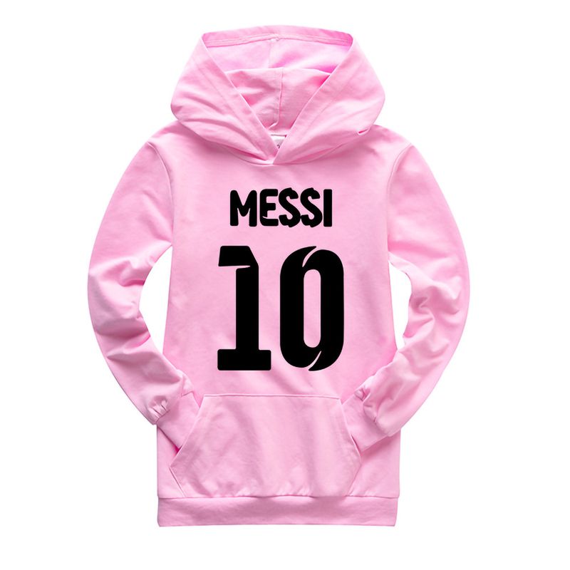 Felpa con cappuccio e tasca a maniche lunghe per bambini, modello K1975A, taglia 100-170_voghion.com