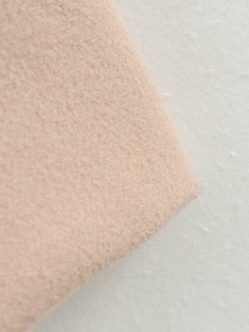 Einreihiger, vielseitiger Wollmantel im Slim Fit für Damen im neuen Stil Herbst 2023_voghion.com
