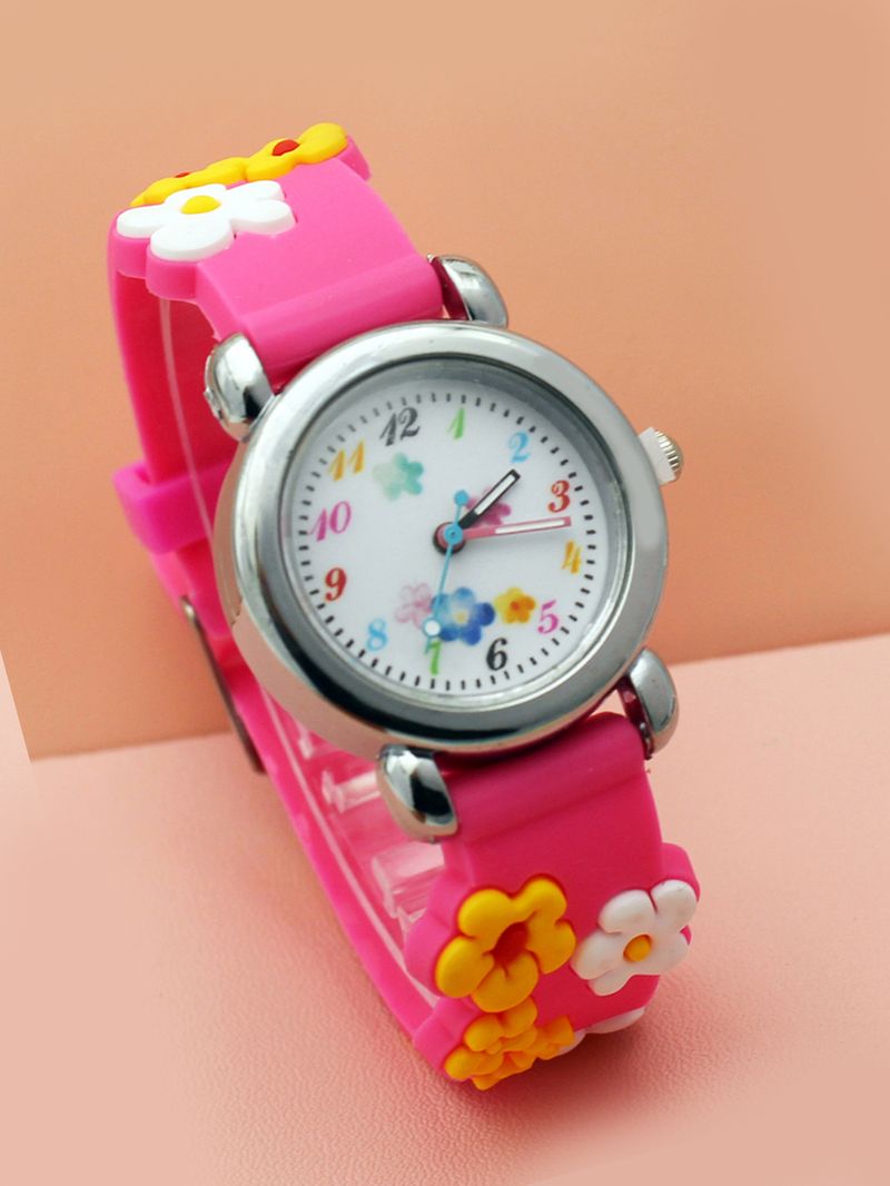 Children's cute Primary School kindergarten watch cartoon girl children's watch cute children's cartoon watch toddler_voghion.com