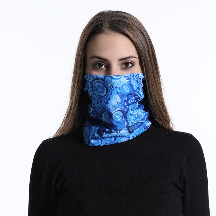 LazyZoom Seamless Magic Headscarf Outdoor Cycling Mask Dustproof Sunscreen Digital Versatile Face Towel_voghion.com
