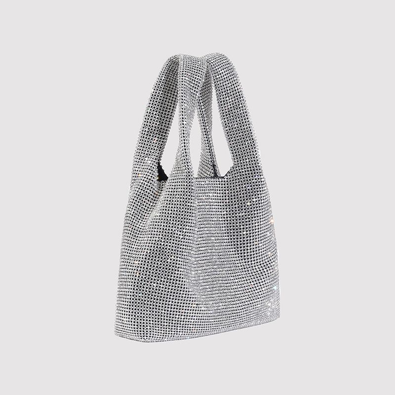 Borsa a mano minimalista con strass_voghion.com