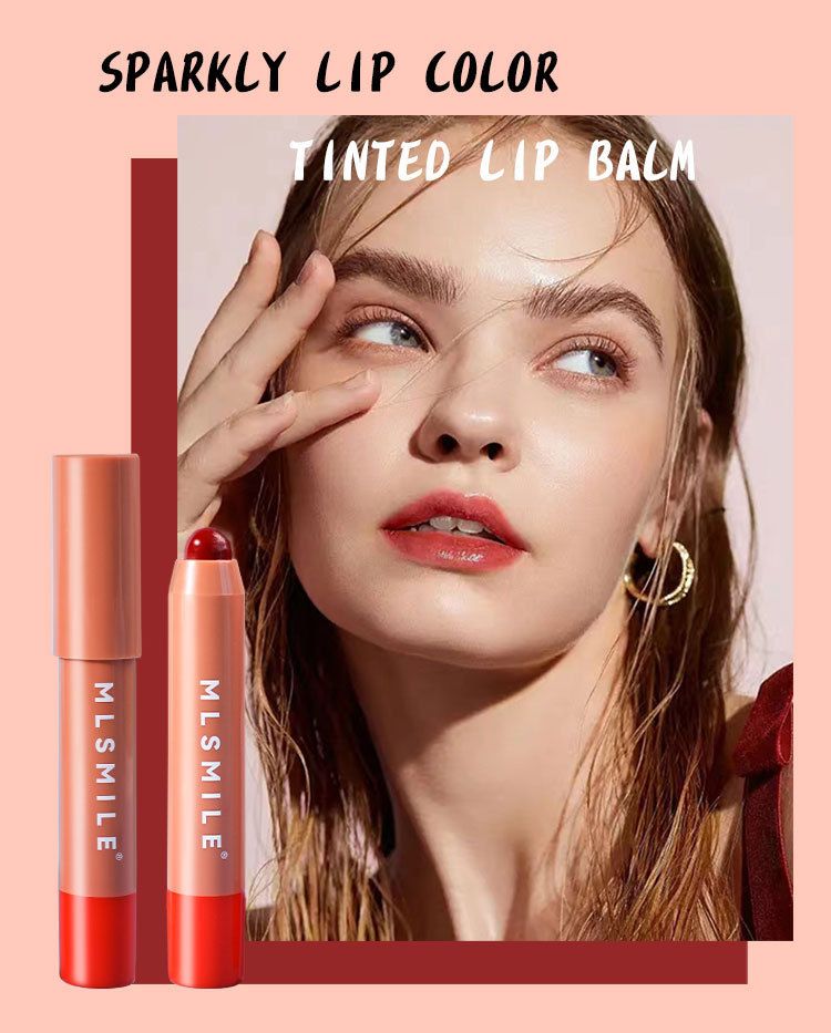 Getönter, feuchtigkeitsspendender Lippenbalsam und Lippenstift in sechs Farben_voghion.com