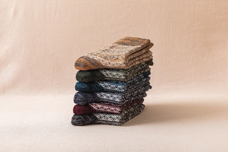 Calzini di lana da uomo invernali spessi più calzini caldi in velluto da uomo calzini da lavoro retrò lunghi calzini invernali in cotone calzini a tubo medio_voghion.com