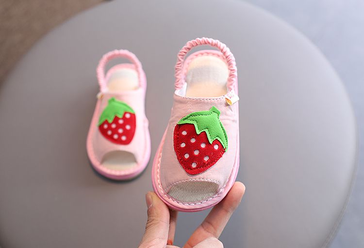 Jindou Handgemachte Frühlings- und Herbstschuhe für Mädchen aus Stoff mit starker Sohle_voghion.com