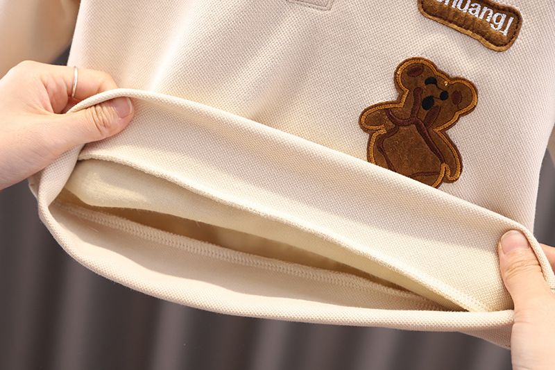 Vêtements pour enfants, vêtements pour bébés, ensemble pull de dessin animé, ensemble deux pièces, costume pour nourrissons de 1 à 4 ans_voghion.com