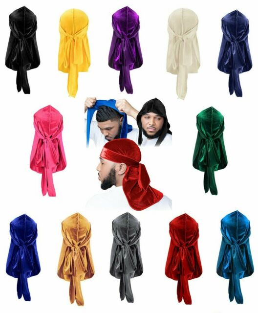 VEET DURAG Silk Headband Hat Unisex Advanced Du Doo Rag Wave Dance Design_voghion.com