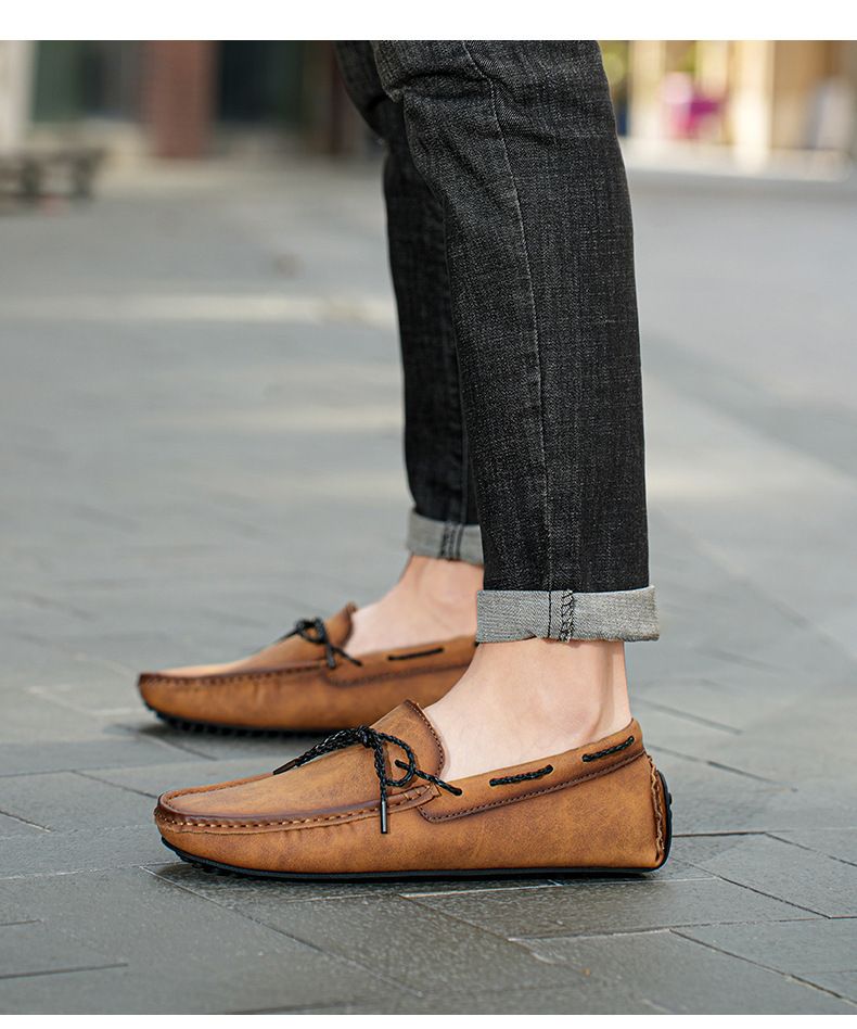 Spring And Summer Men's Breathable Beanie Shoes Large Size Lazy Shoes Men's Trendy Casual Shoes Men_voghion.com