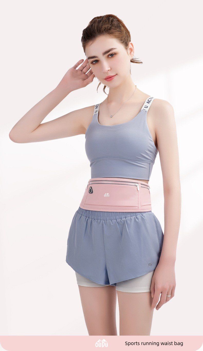 Oudu Sports Hüfttasche für Laufen, Handy, Unisex, Outdoor-Ausrüstung, wasserdicht, unsichtbar, neue Mini-Gürteltasche_voghion.com