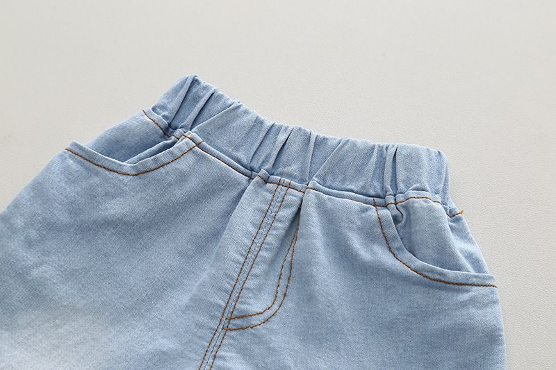 2024 Novas roupas infantis verão bebê 0-5 anos desenho animado manga curta camisa shorts conjunto de duas peças_voghion.com