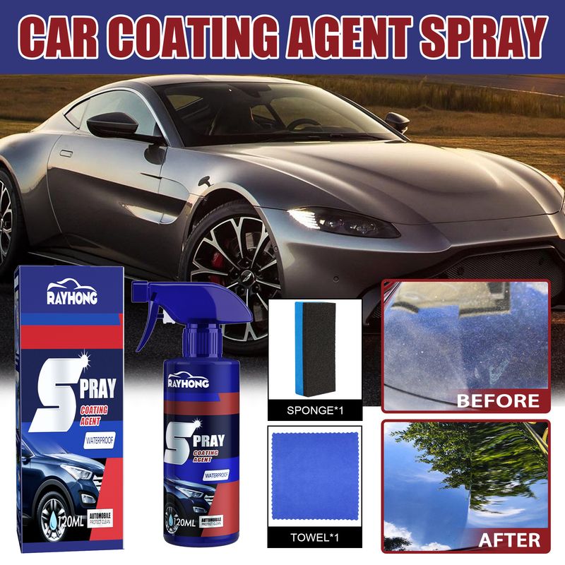 Automobile coating spray car paint maintenance paint decontamination brightening nano coating spray coating agent_voghion.com