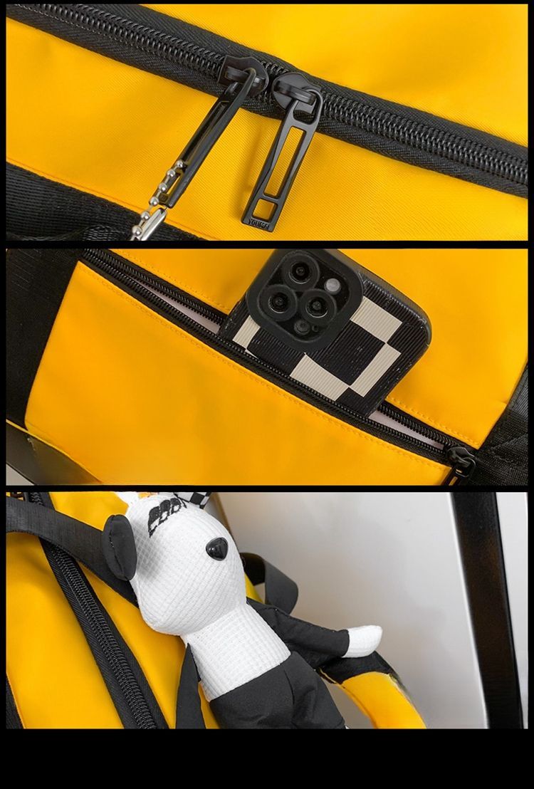 Borsa da viaggio portatile per palestra, zaino da uomo in stile americano, doppia spalla, grande capacità, per attività all'aperto e studenti_voghion.com