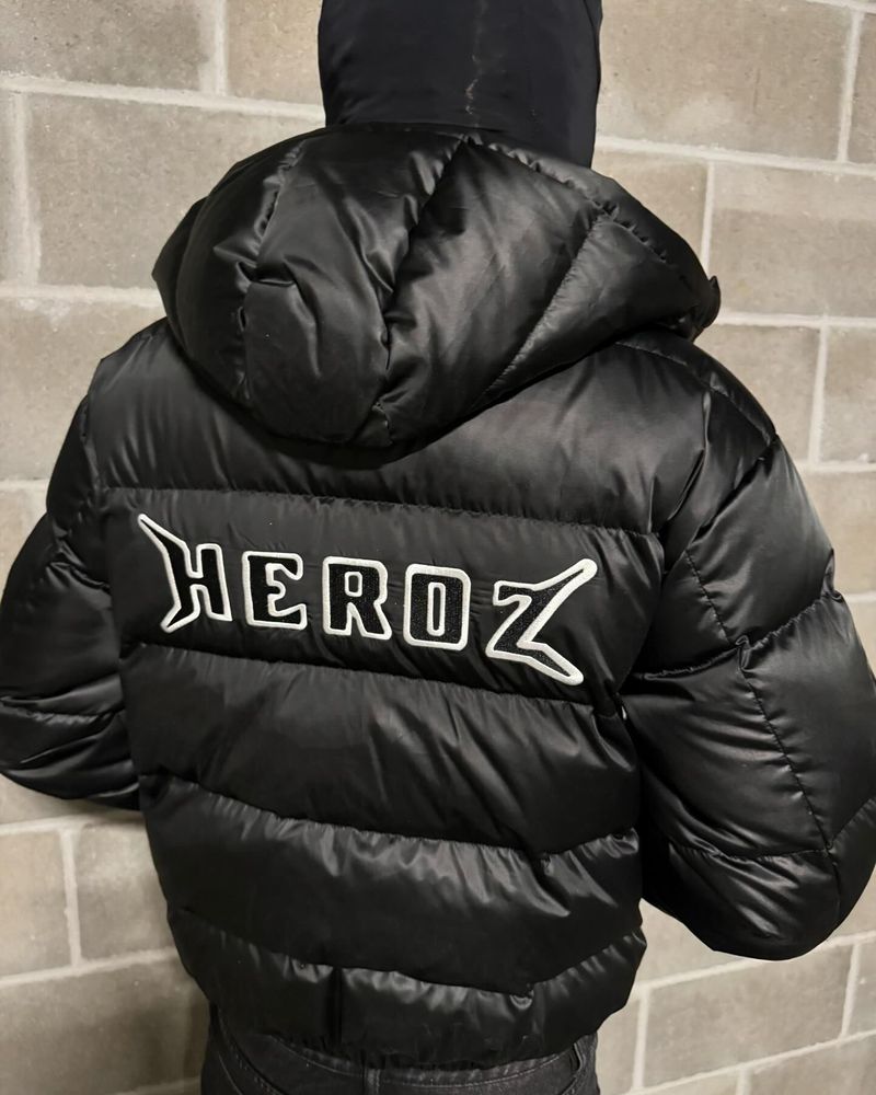 Men's Clothing Hooded Thickened Cotton Jacket For Men And Women With The Same Style For Autumn And Winter Letter Printing Fashion_voghion.com