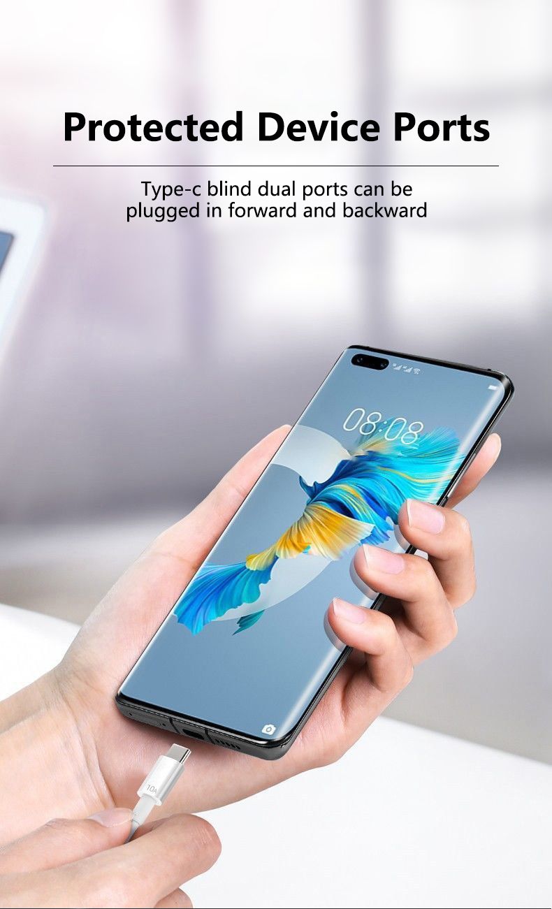 10A 120W Super Schnellladekabel USB Typ C fir Huawei P40 P30 USB-C Telefon Datenkabel fir Xiaomi 14 Redmi 13 12 OnePlus 11 POCO_voghion.com