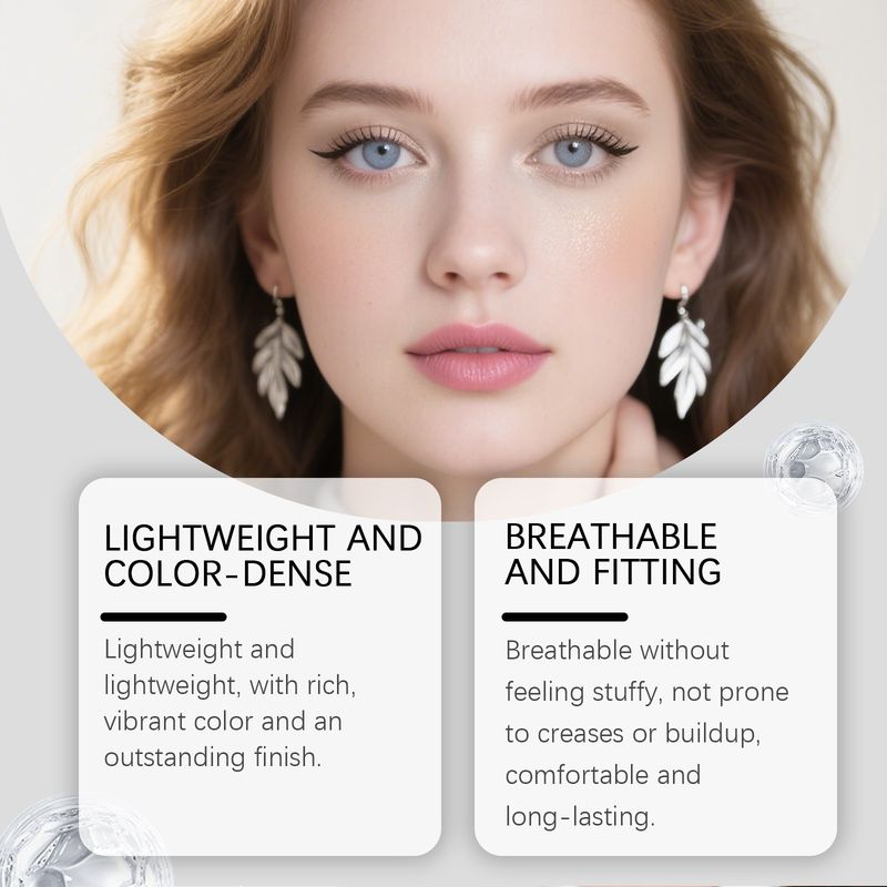 Zephoco Nude Lidschattenstift, matte Textur, seidig, leicht, integrierter Pinsel, einfach aufzutragendes Augen-Make-up_voghion.com