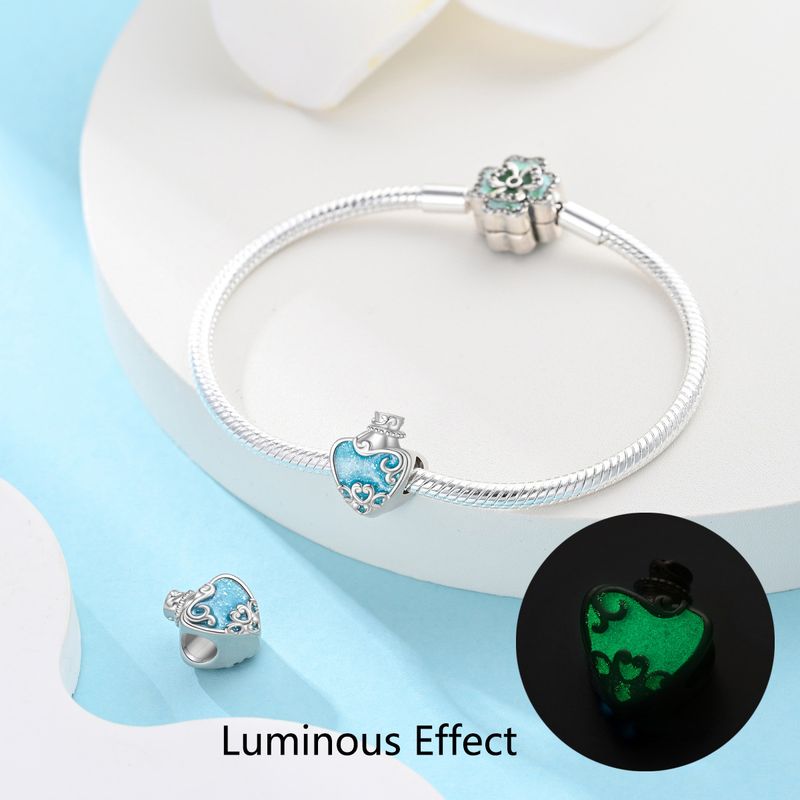 Damenschmuck, 925er Silber, Original-Design, Ozeanwind, Meeresschildkröte, Seepferdchen, Charm-Perlen, DIY-Schmuckzubehör, Armband_voghion.com