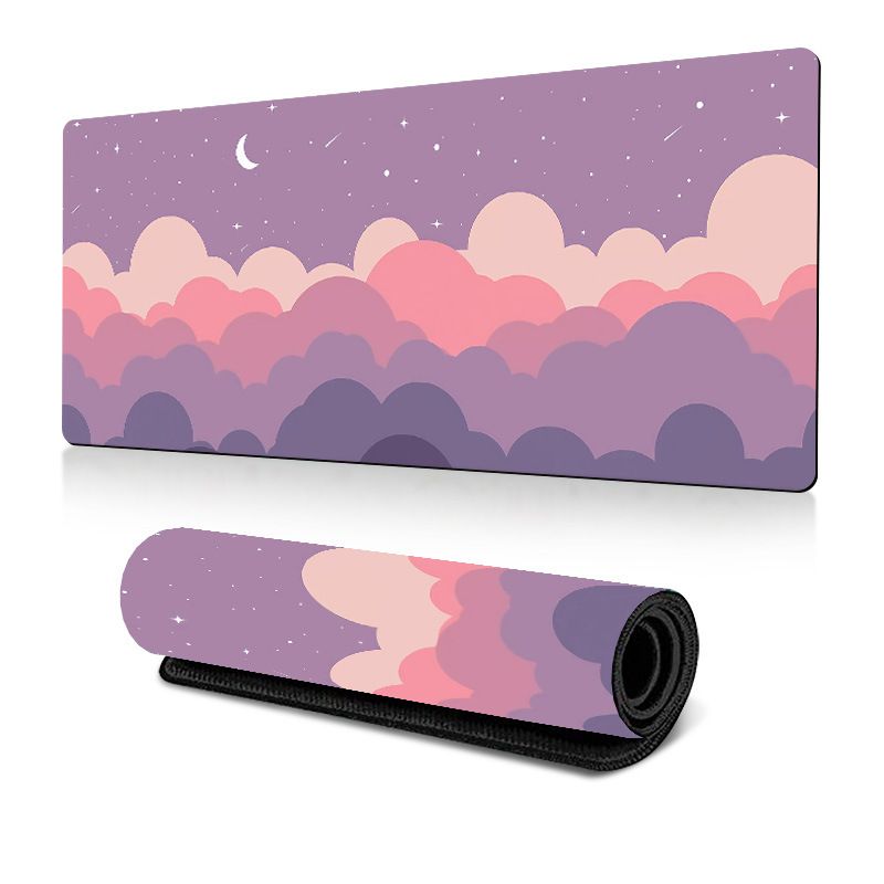 Hot-selling Yuntian Mouse Pad Cute Oversized Office Desk Pad Clou Sky Rubber Pad Rubber Non-slip_voghion.com