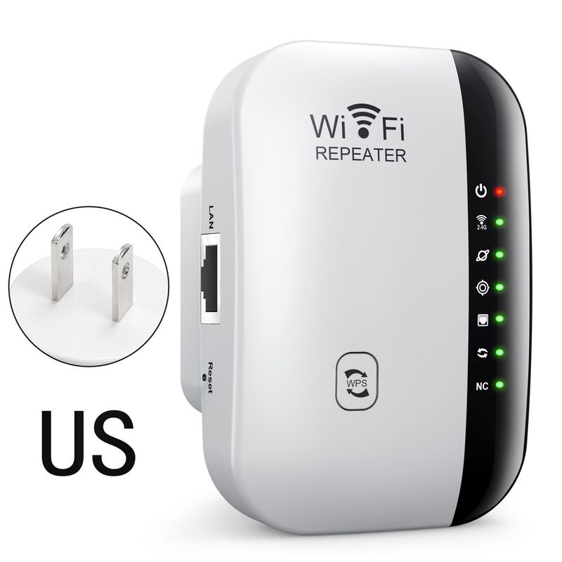 High-Power WiFi Extender - 300Mbit/s Wireless Range Expander With Fast Speed & Reliable Signal | Ideal For Large Homes_voghion.com
