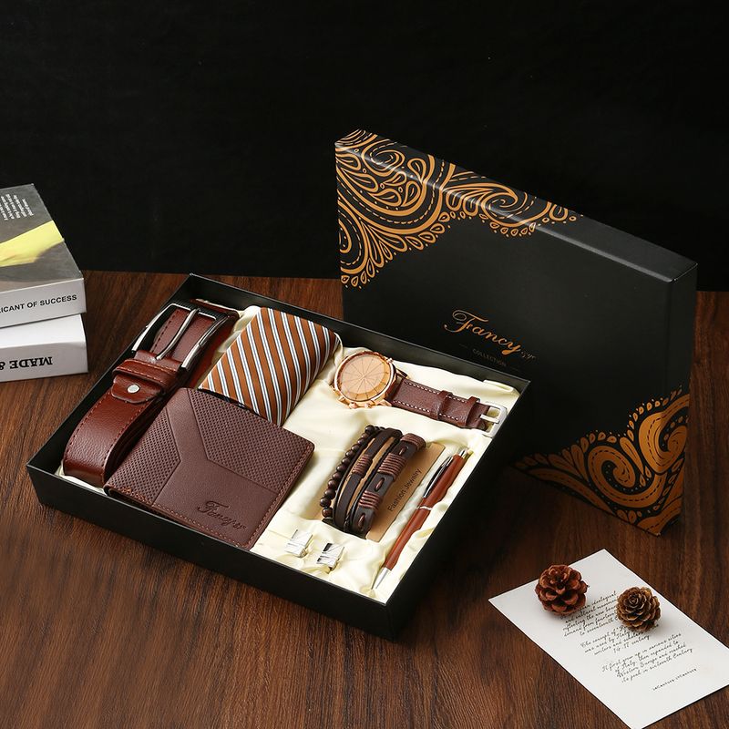 Vatertagsgeschenkset Geschenk Geschäftsgeschenkset Geschenkset Leichte Luxustextur Praktisches Geschenk für Kunden_voghion.com