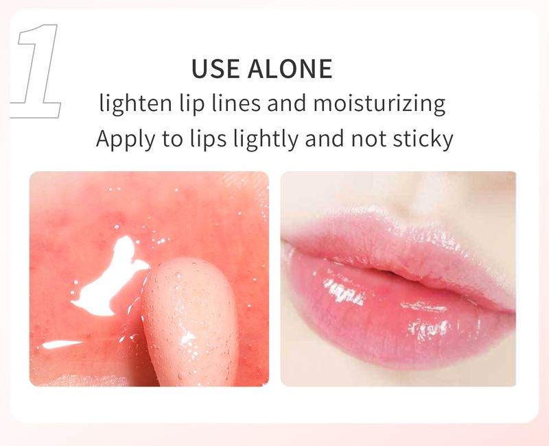 HelloKiss Hydraterende en verhelderende transparante kleur, Water Glazed Glass Glaze Lip Oil, lipolie_voghion.com