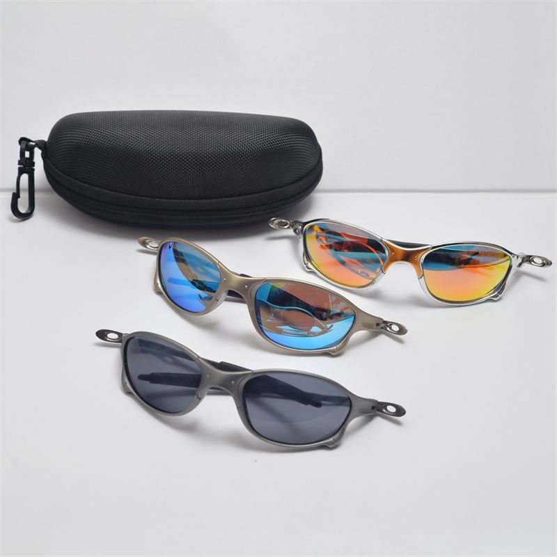 LazyZoom Cyberpunk The Future Sense Of Technology Small Frame Laser Colorful Western Style Round Face Hip-hop Riding Sunglasses_voghion.com