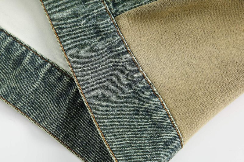 Eon Modish 2025 Autunno Stile Americano Semplice Giacca in Denim Larga_voghion.com