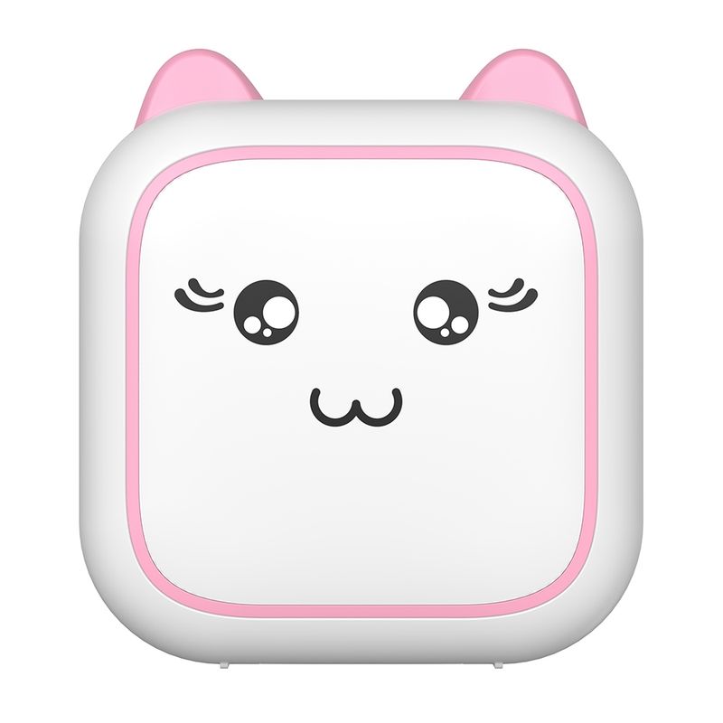 Imprimante thermique photo portable Bluetooth M5 Mini Cartoon (rose)_voghion.com