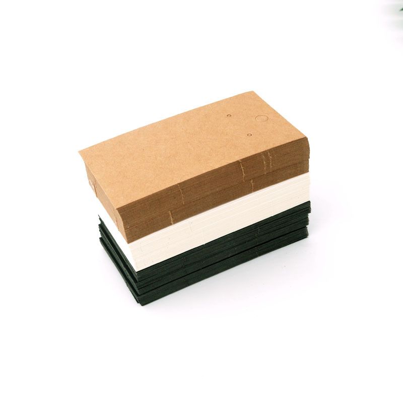 50 Stück, Nelken-Ohrringetiketten, 5 x 9 cm_voghion.com