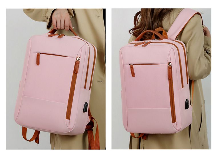 Zaino da viaggio resistente e leggero, di grande capacità, per uomini e donne, tessuto Oxford resistente all'acqua, scomparto per laptop da 16 pollici, zaino casual._voghion.com
