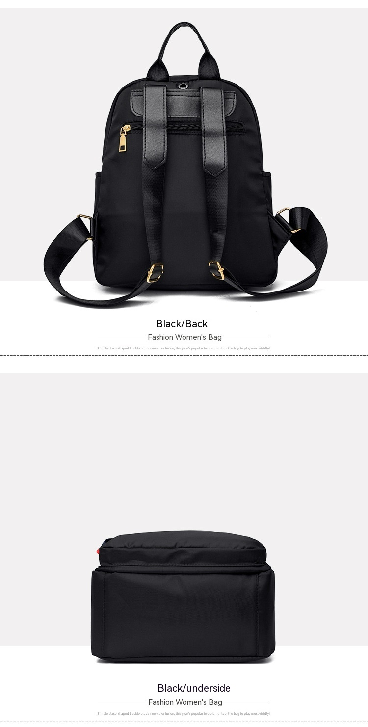 Mochila nueva versión coreana, versátil y ligera, mochila para estudiantes universitarios, mochila de viaje informal de gran capacidad_voghion.com