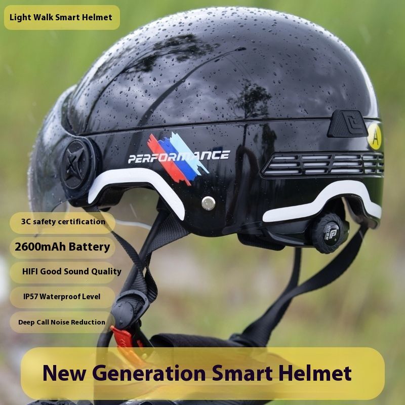 Qingxing Smart Music Integriertes Bluetooth-Headset Schutzhelm für den Sommer_voghion.com