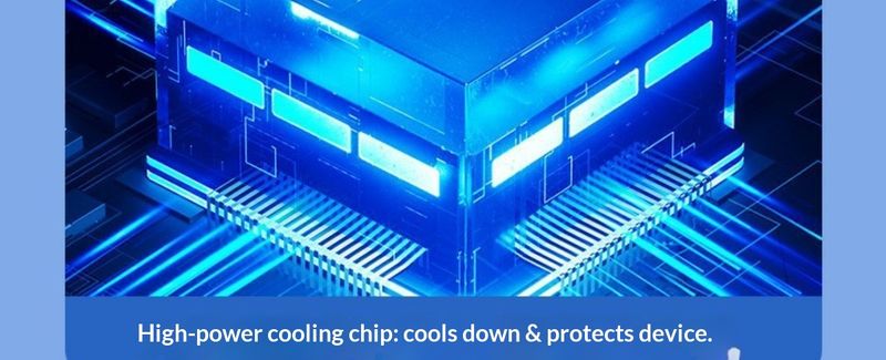 Digitex Live Streaming Dedicated Phone Cooler Cooling Artifact Semiconductor Refrigeration Ultra-Quiet Ice Seal Back Clip Stand_voghion.com