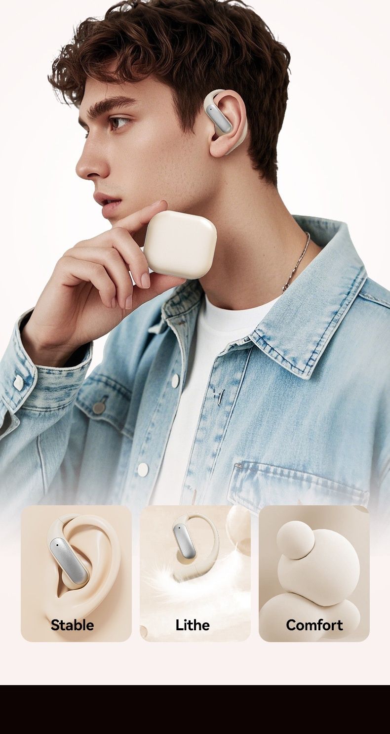 NeoGear M122 Noise Cancelling Long Battery Life Cross-Border 2025 New AI Translation Over-Ear Bluetooth Earbuds_voghion.com