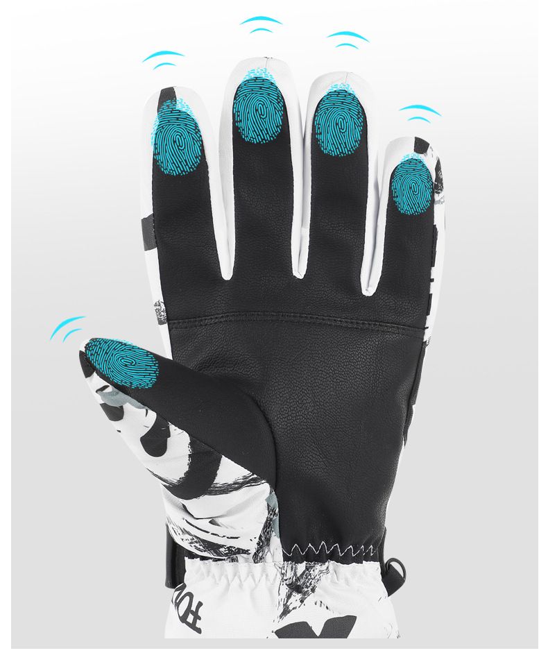 Guanti da sci da equitazione impermeabili con touch screen, caldi e spessi, per uomo e donna, invernali_voghion.com