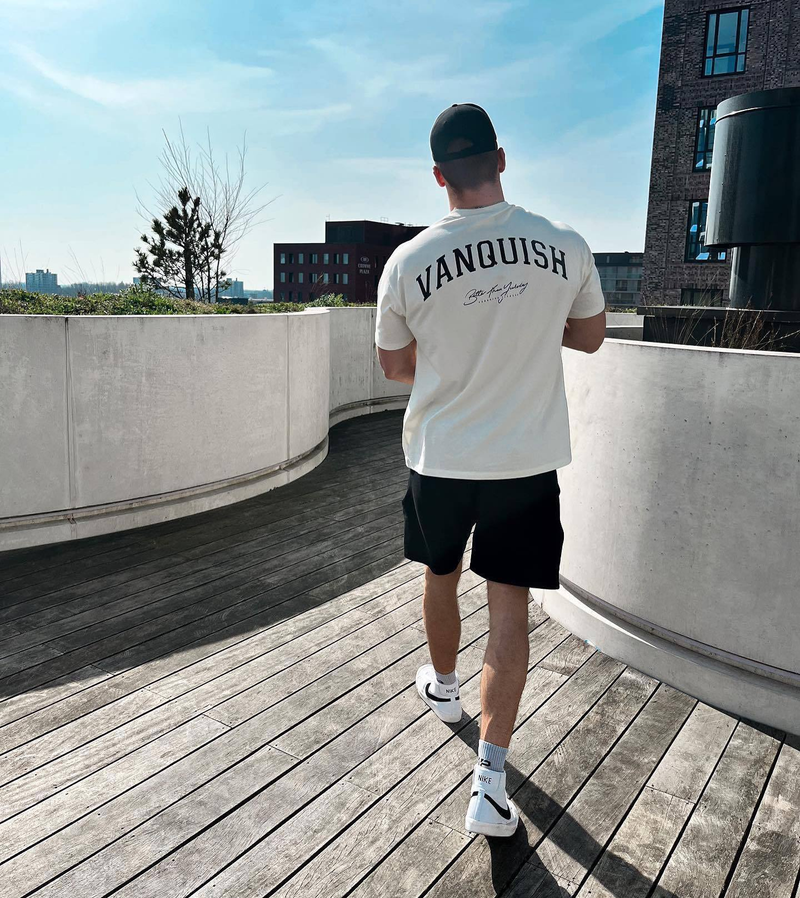 Muscle Fitness Kevad/suvi Uus Brother Ümarkaelus Sport vabaaja Meeste Jooks Magamine Avarate lühikeste varrukatega T-särk topp_voghion.com