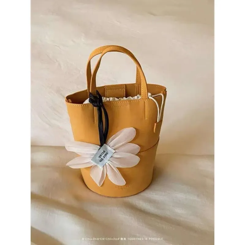 Nanfeng Chio2nd Wave Diary Bucket For Women Super Popular Handheld Flower Single Shoulder Crossbody Small Bag_voghion.com