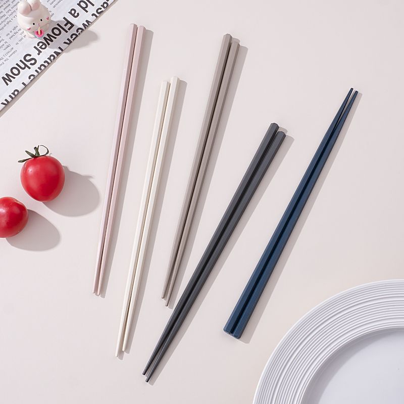 Alloy Chopsticks For Home Use, New Model, Mold-Resistant, Non-Slip, Temperature Resistant, High Aesthetic Value,_voghion.com