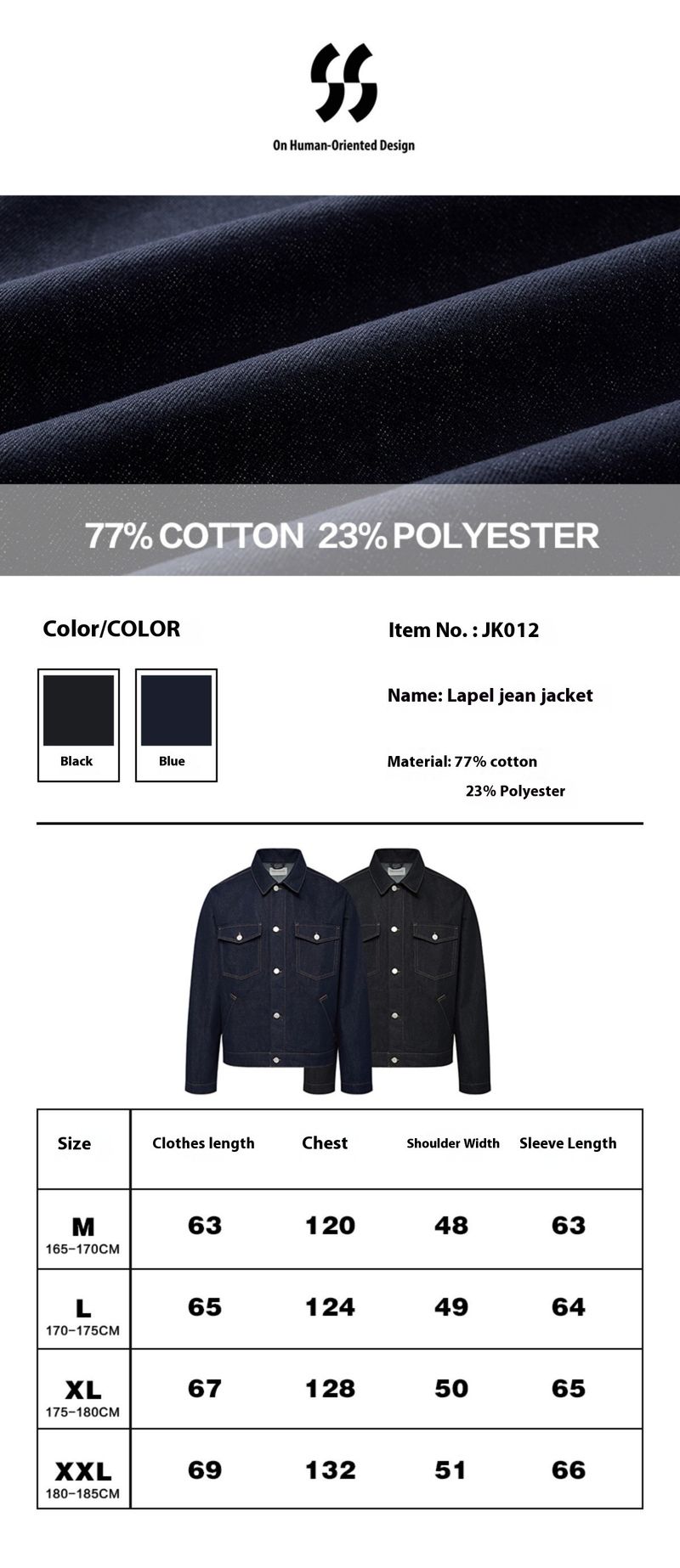 Giacca in denim vintage classica da uomo, giacca da camionista oversize con fodera in sherpa, cappotto unisex autunnale con collo in velluto a coste_voghion.com