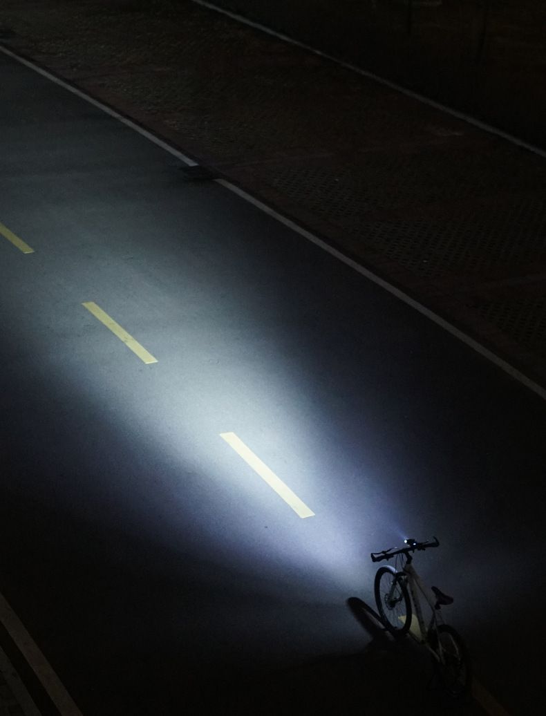 Luce anteriore per bicicletta con corno solare, multifunzione, per esterni, con doppia ricarica USB, luce notturna_voghion.com