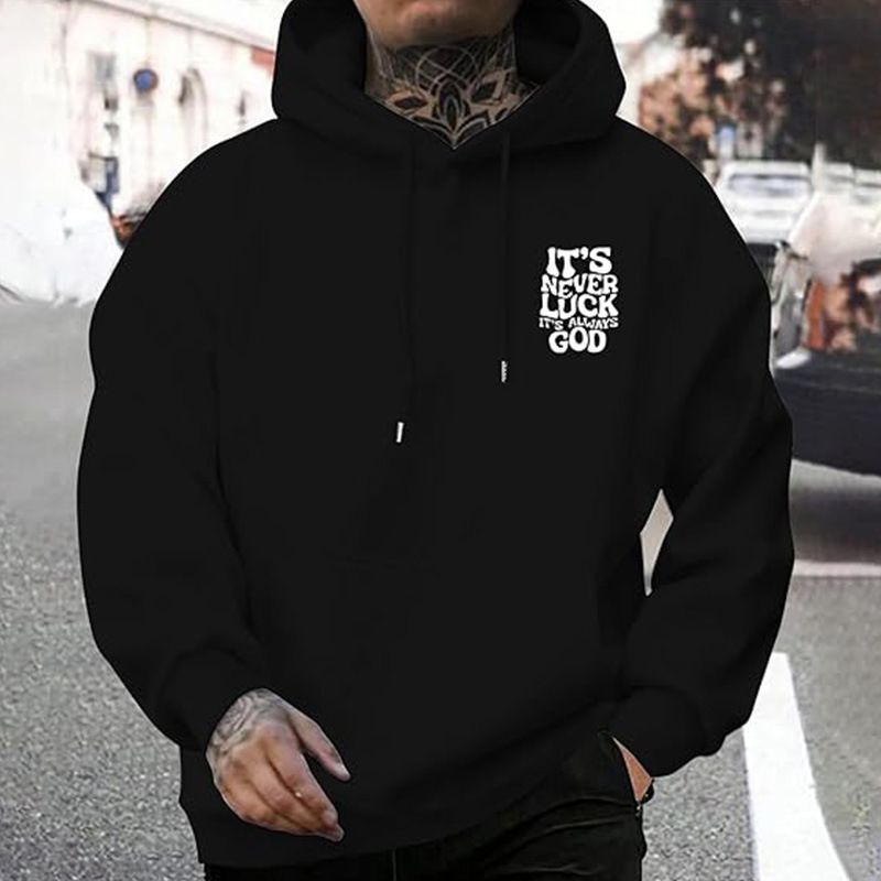 Sweatshirt Street Fashion Printed Casual Loose Hoodie Men XS-5XL_voghion.com