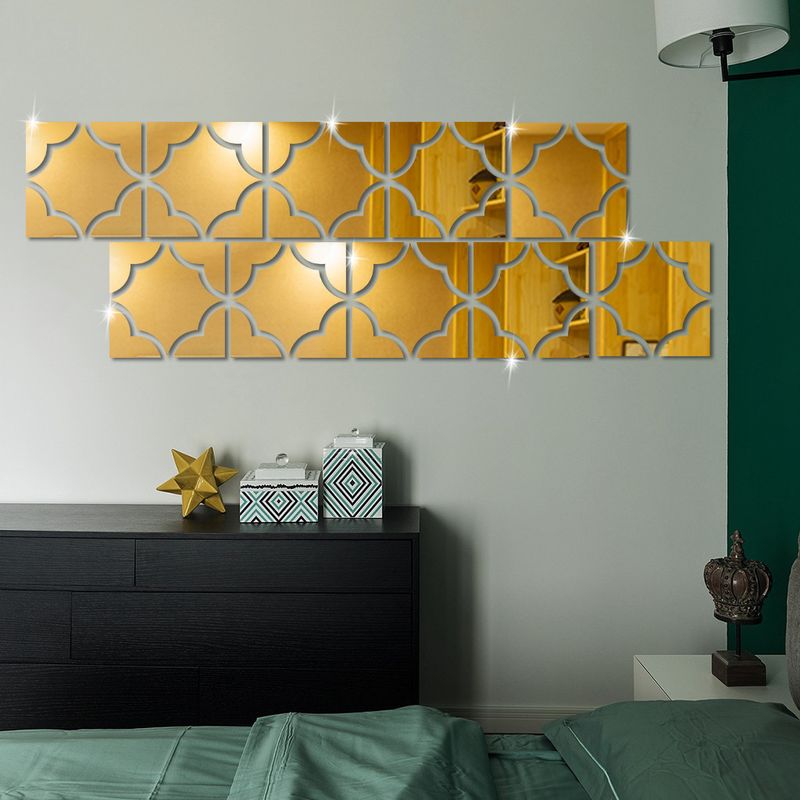 Wall SM093 Personalized Creative Bedroom Acrylic Mirror Stickers_voghion.com