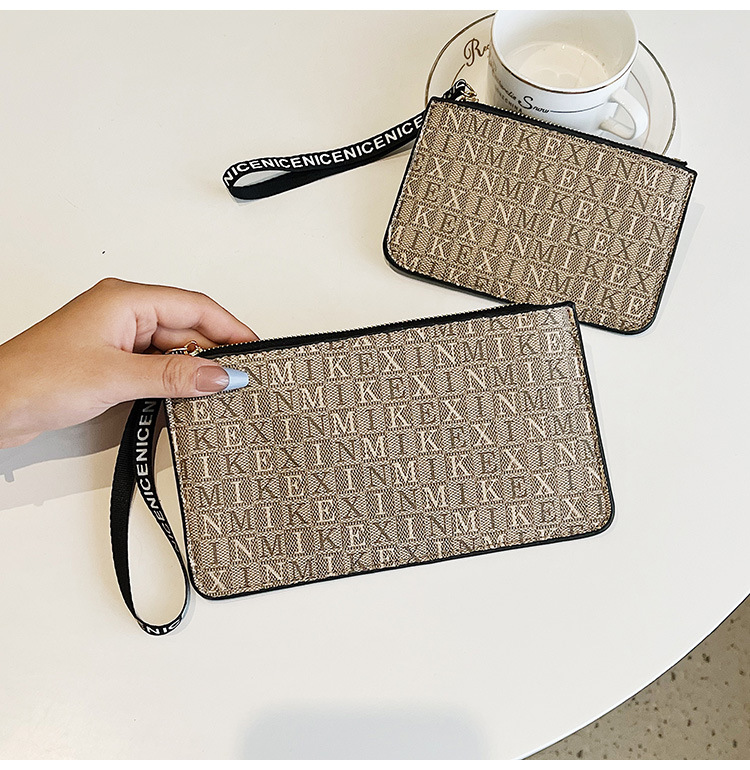 Women's Bags Thin Small Coin Purse Women's Short Card Holder Zipper Key Bag Hand Held New Style Zipper Long Wallet Women's Mobile Phone Bag_voghion.com