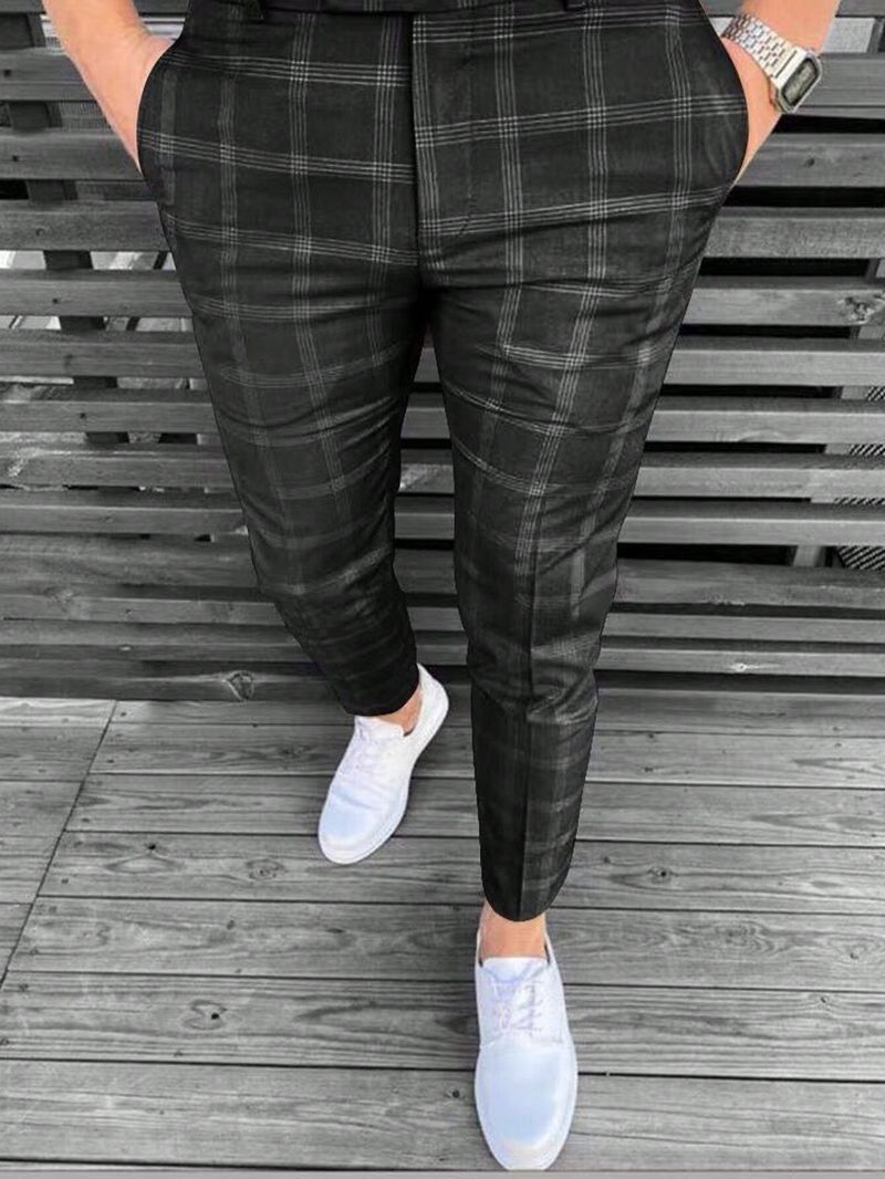 Casual Pants Men's Trousers Loose Suit Pants Light Business Suit Pants Spring And Autumn Trousers_voghion.com
