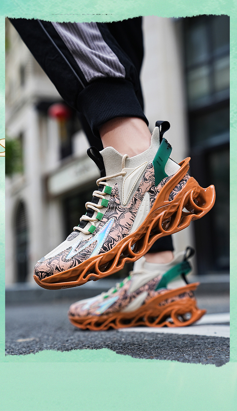 Pantofi sport pentru bărbați, cu suport pentru arcul plantar, sintetici, ușori, pentru alergare_voghion.com