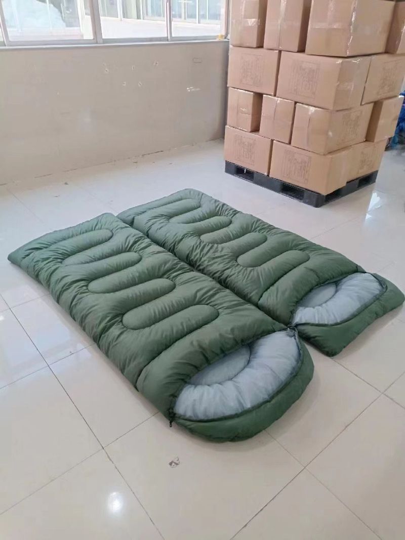 Sleeping Bag For Adults, Portable Travel Essential, Dirt-Resistant, All-Season Universal, Single And Double Adult_voghion.com