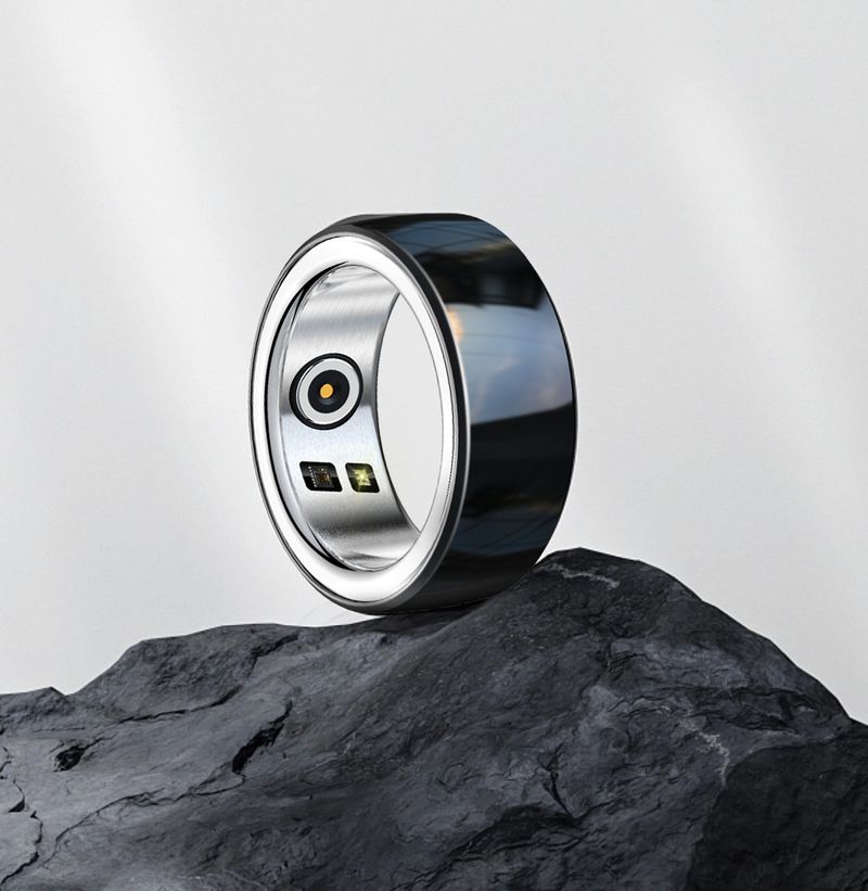 Cross Border New Smart Ring Heart Rate Blood Oxygen Health Sleep Monitoring Sports Multi Function Waterproof Jewelry Delivery_voghion.com